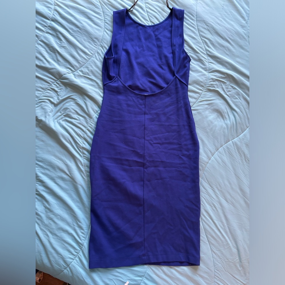 Lulus blue backless dress - Picture 2 of 6